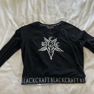 Blackcraft cult crop top